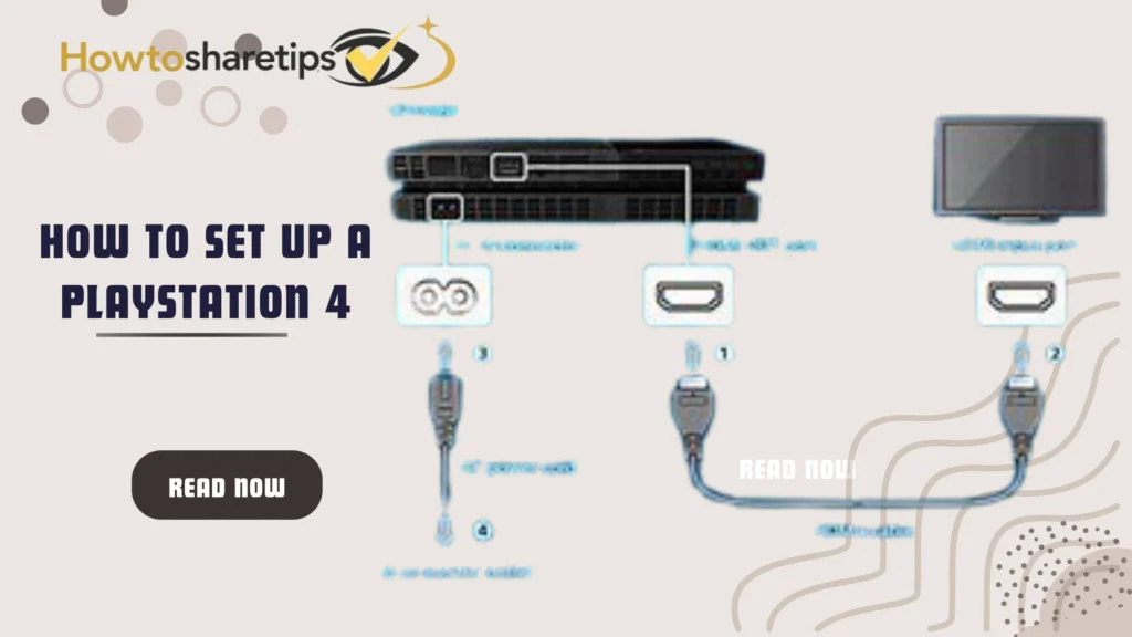 How to set up a PlayStation 4