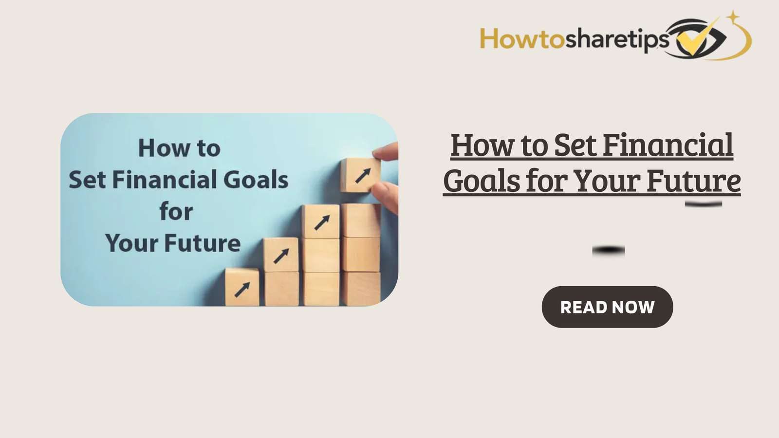 How to Set Financial Goals for Your Future