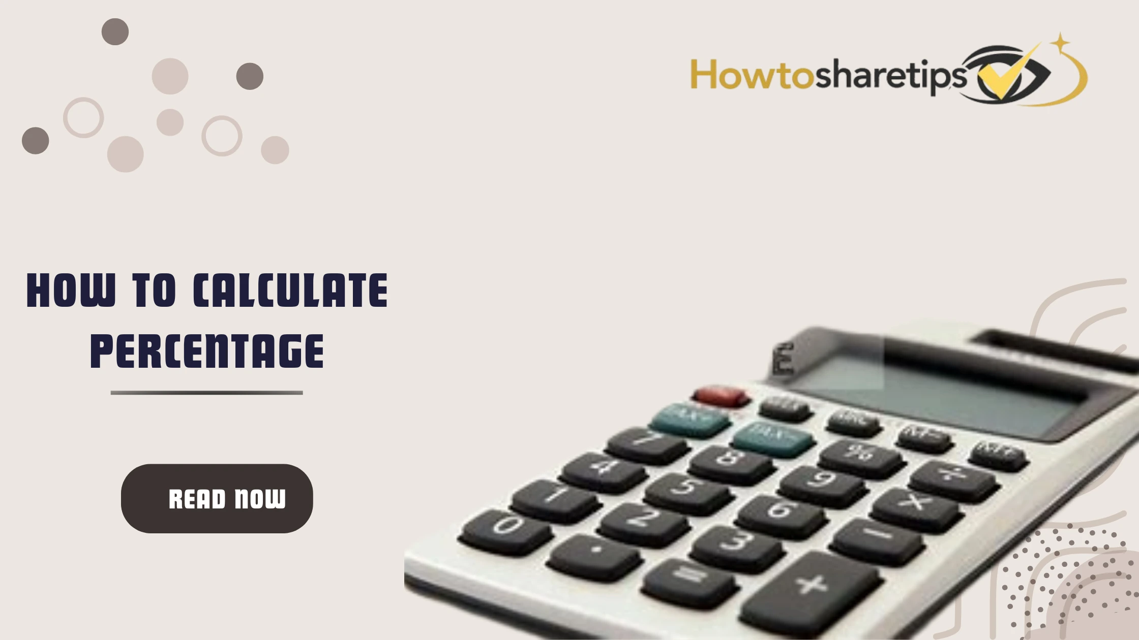 How to Calculate Percentage