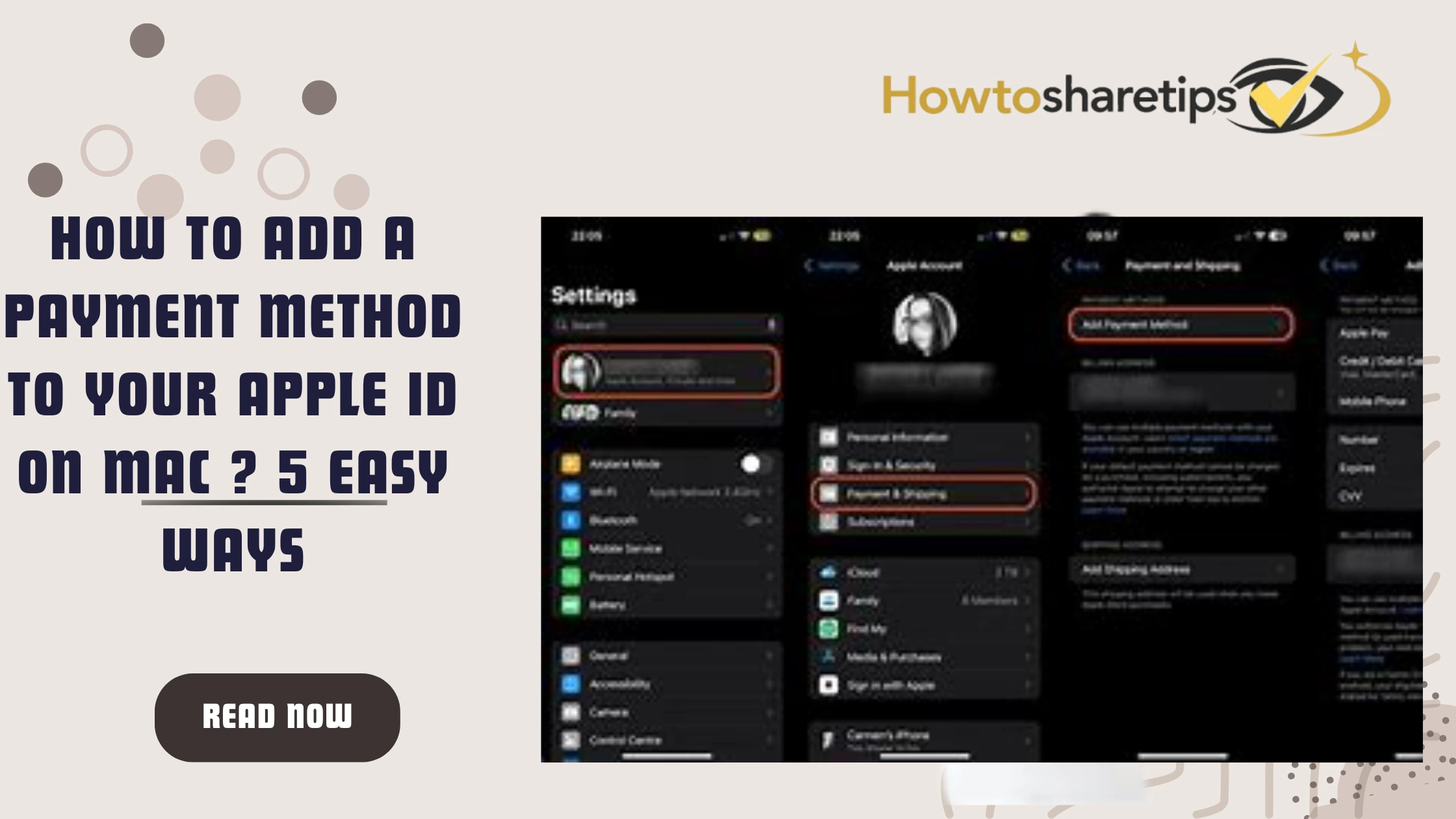 How to Add a Payment Method to your Apple ID on Mac ? 5 Easy Ways
