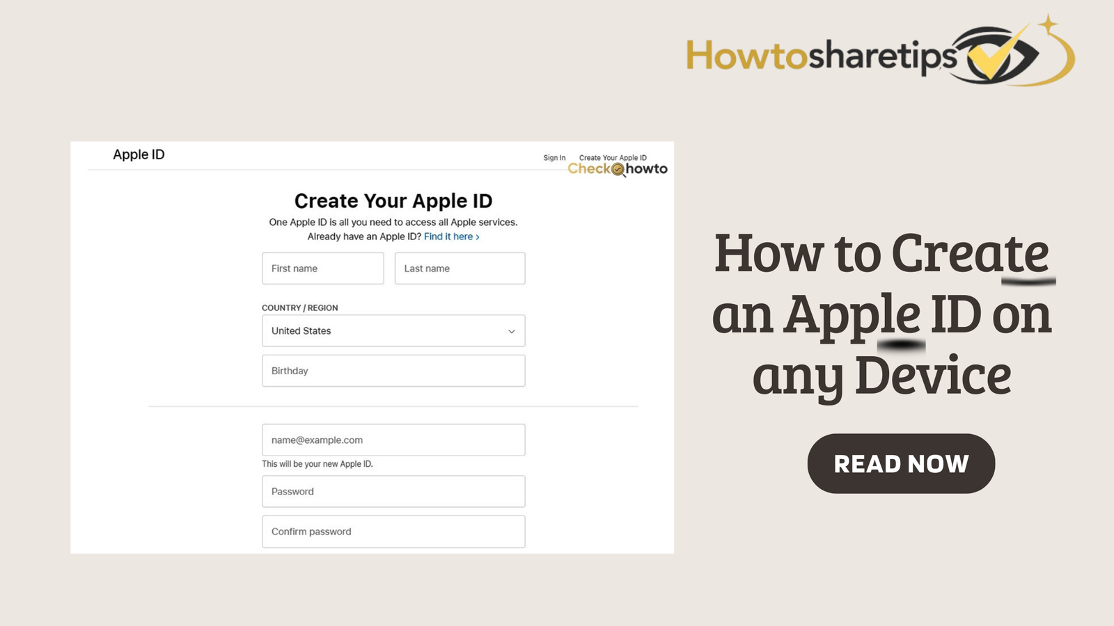 how-to-create-an-apple-id-on-any-device