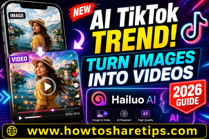 New AI TikTok Trend: How to Turn Images into Videos with Hailuo AI