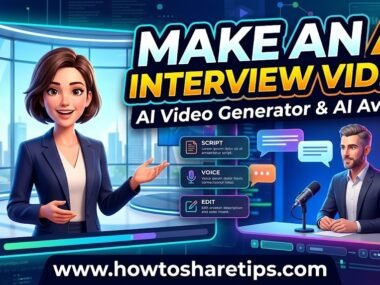 How to Make an AI Interview Video | AI Video Generator & AI Avatar