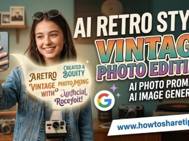 AI Retro Style Vintage Photo Editing Prompts | AI Photo Prompts & AI Image Generator