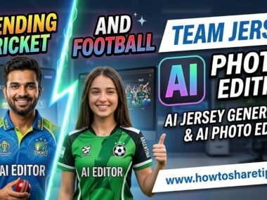 Trending Cricket & Football Team Jersey AI Photo Editing | AI Jersey Generator & AI Photo Editor