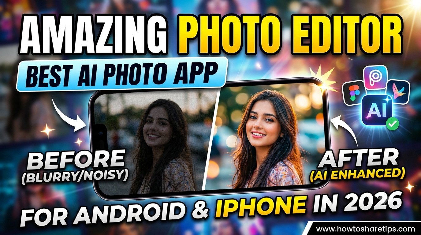 Amazing Photo Editor Photo Editing App: Best AI Photo Editing App for Android and iPhone in 2026