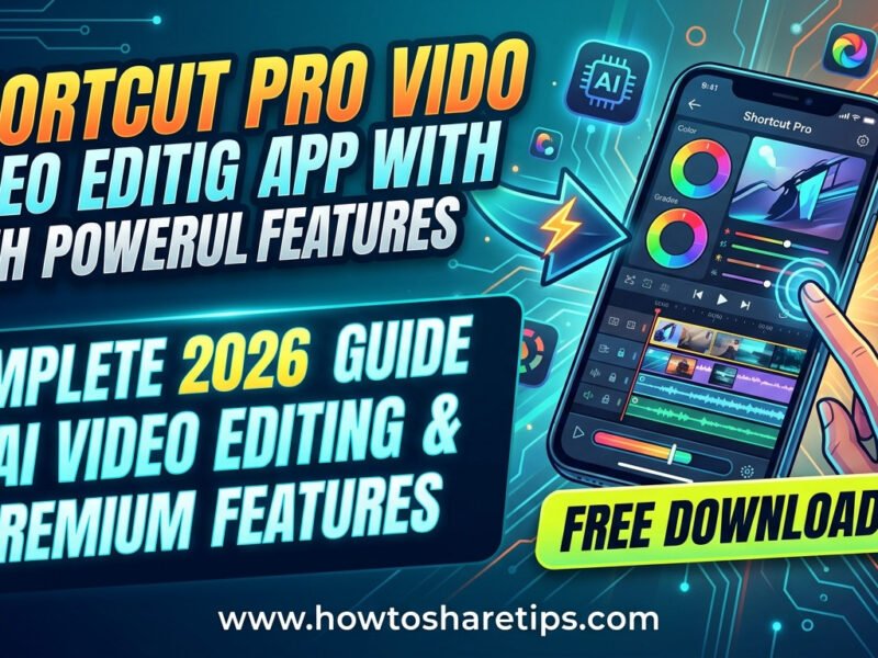 Shortcut Pro Video Editing App With Powerful Features: Complete 2026 Guide to AI Video Editing, Premium Features, and Free Download