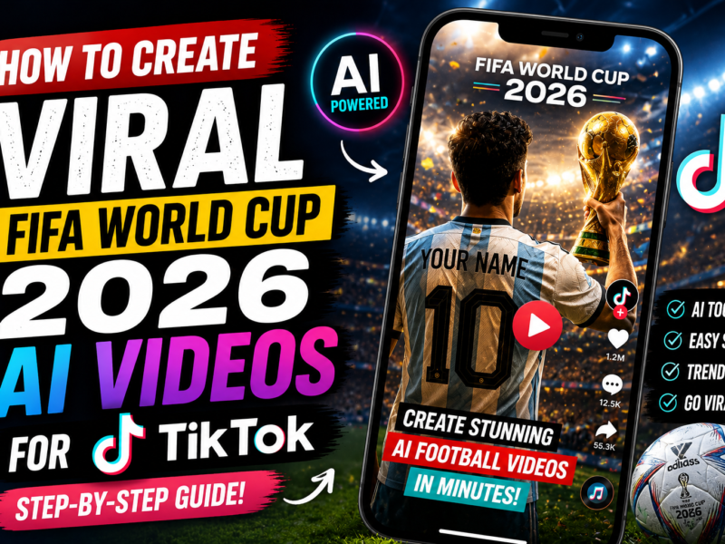 How to Create Viral FIFA World Cup 2026 AI Videos for TikTok