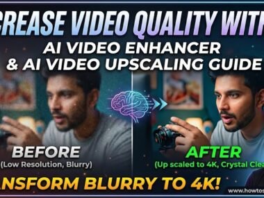 How to Increase Video Quality with AI | AI Video Enhancer & AI Video Upscaling Guide