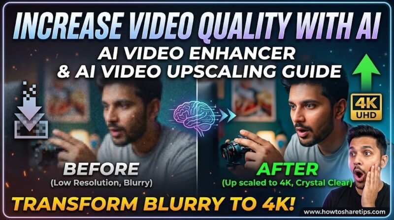 How to Increase Video Quality with AI | AI Video Enhancer & AI Video Upscaling Guide