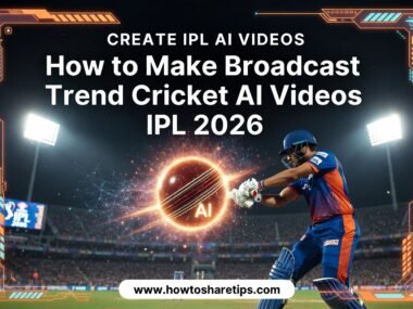 How to Create IPL Broadcast AI Trend Videos Using an AI Video Generator | Cricket AI Videos & IPL 2026