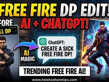 Trending Free Fire DP Photo Editing with ChatGPT | Free Fire AI Photo & AI Image Generator