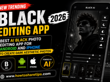 New Trending Black Editing App 2026: Best AI Black Photo Editing App for Android and iPhone to Create Dark Aesthetic Photos
