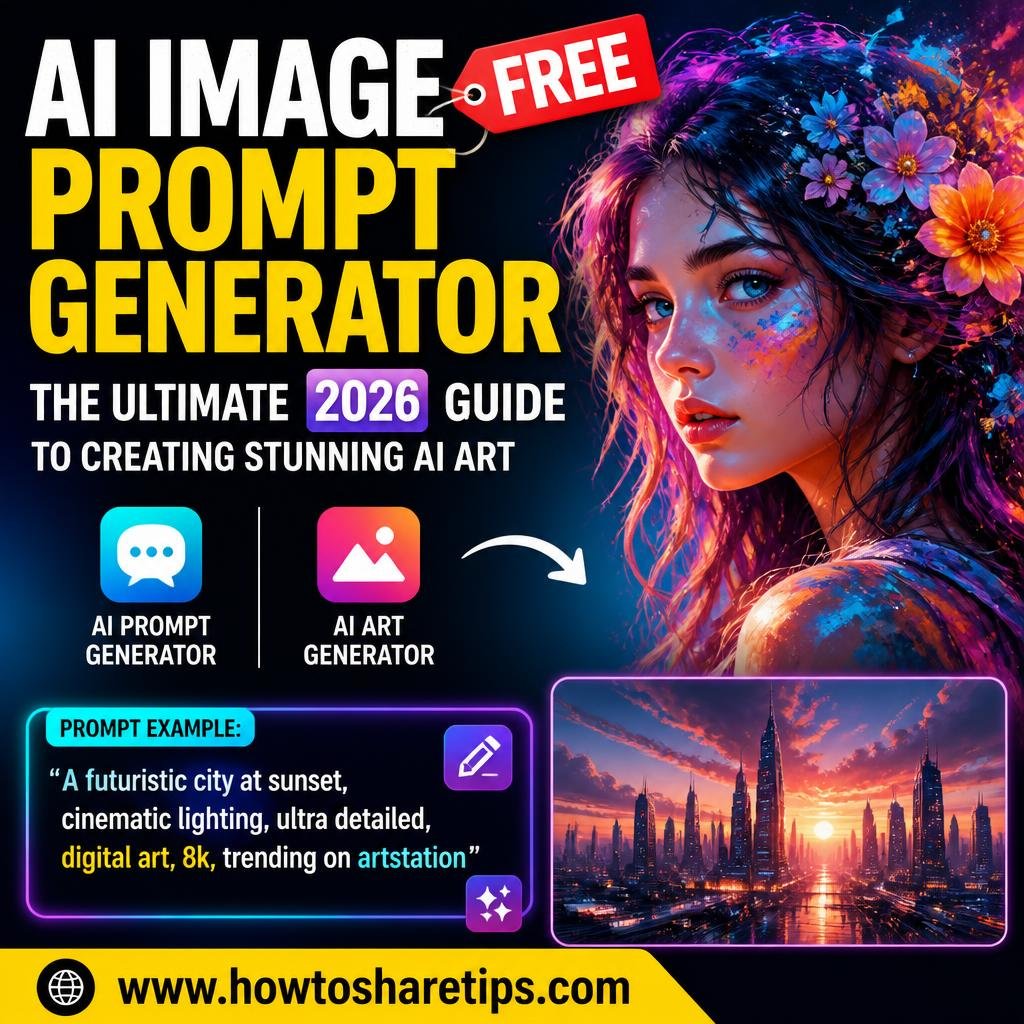 AI Image Prompt Generator Free: The Ultimate 2026 Guide to Creating Stunning AI Art | AI Prompt Generator & AI Art Generator