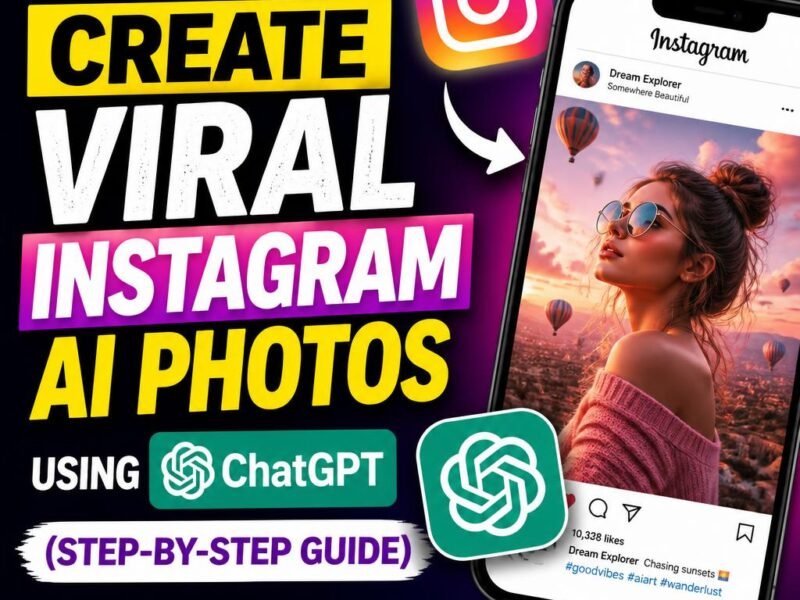 How to Create Viral Instagram AI Photos Using ChatGPT (Step-by-Step Guide)