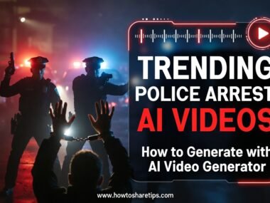 How to Generate Trending Police Arrest AI Videos Using an AI Video Generator
